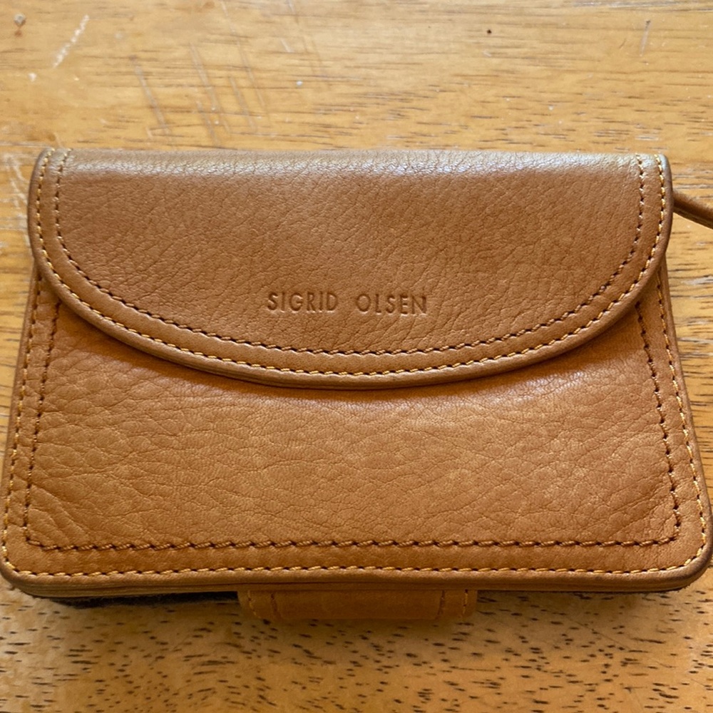 Sigrid Olsen Tan Leather Wallet